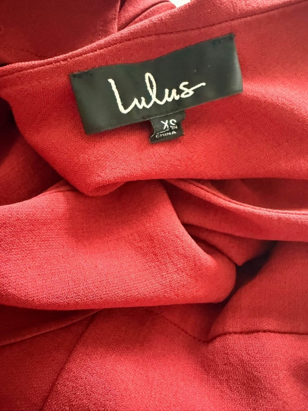 Lulus Doozy Rust Red Ruffled Wide-Leg Off-the-Shoulder Jumpsuit - Picture 6 of 6